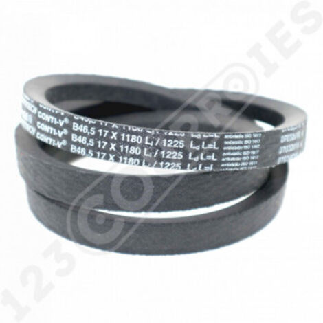 Courroie trapézoidale lisse Contitech Conti V B46.5 17 x 1180 Li / 1225 Ld