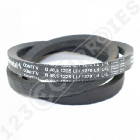 Courroie trapézoidale lisse Contitech Conti V B48.5 17 x 1225 Li / 1270 Ld