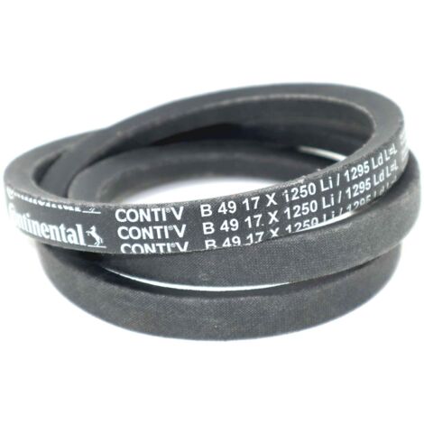 Courroie trapézoidale lisse Contitech Conti V B49 17 x 1250 Li / 1295 Ld