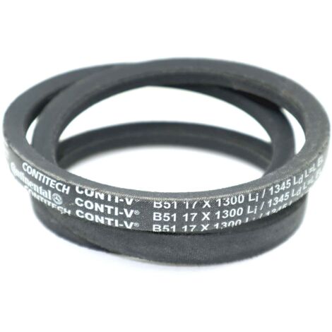 Courroie trapézoidale lisse Contitech Conti V B51 17 x 1300 Li / 1345 Ld