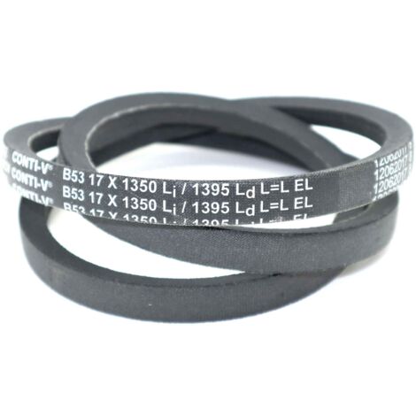 Courroie trapézoidale lisse Contitech Conti V B53 17 x 1350 Li / 1395 Ld