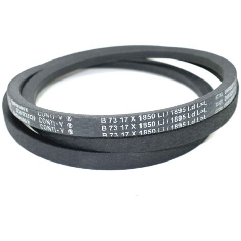 Courroie trapézoidale lisse Contitech Conti V B73 17 x 1850 Li / 1895 Ld