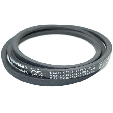 Courroie trapézoidale lisse Contitech Conti V B82 17 x 2083 Li / 2128 Ld