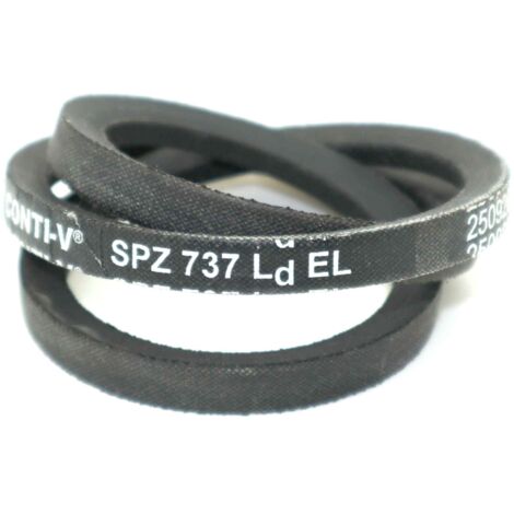 Courroie trapézoidale lisse Contitech Conti V SPZ737 Ld