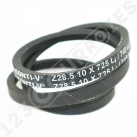 Courroie trapézoidale lisse Contitech Conti V Z28.5 10 x 725 Li / 748 Ld