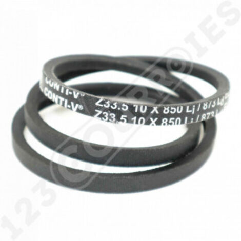 Courroie trapézoidale lisse Contitech Conti V Z33.5 10 x 850 Li / 873 Ld