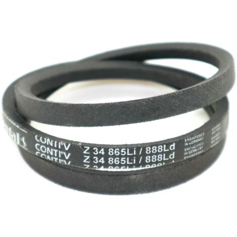Courroie trapézoidale lisse Contitech Conti V Z34 10 x 865 Li / 888 Ld