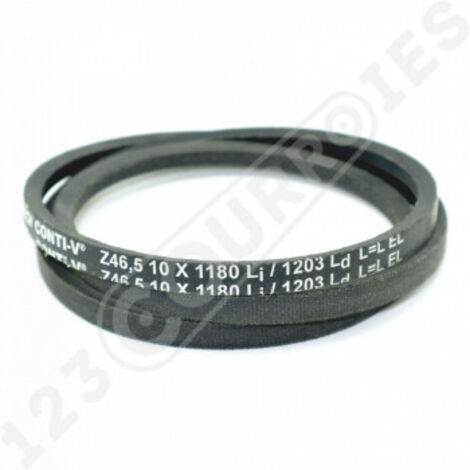 Courroie trapézoidale lisse Contitech Conti V Z46.5 10 x 1180 Li / 1203 Ld