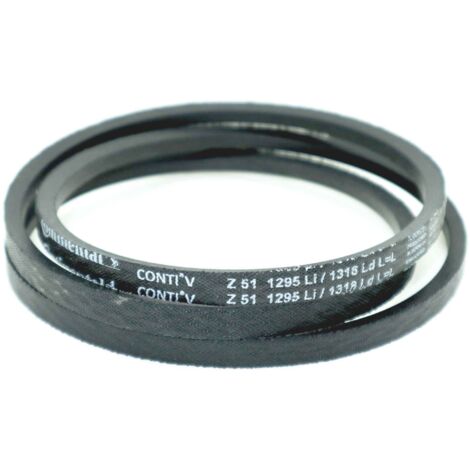 Courroie trapézoidale lisse Contitech Conti V Z51 10 x 1295 Li / 1318 Ld