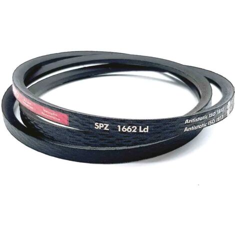 Courroie trapézoidale lisse Optibelt Red Power 3 SPZ1662 Ld