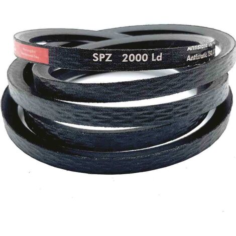 Courroie trapézoidale lisse Optibelt Red Power 3 SPZ2000 Ld