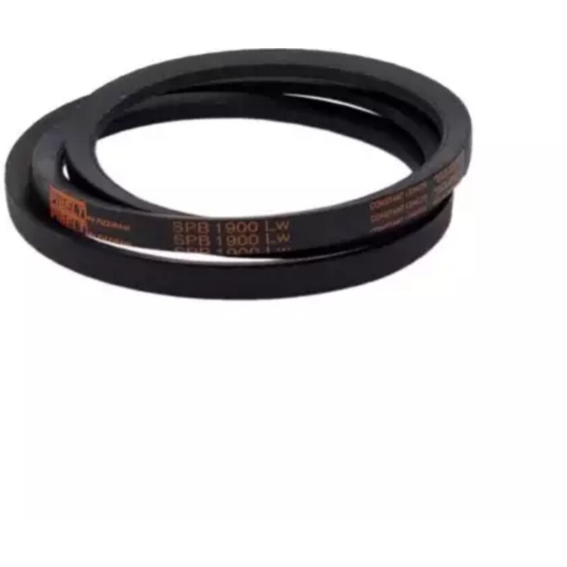 Nu Air - Courroie trapézoïdale lisse spb longueur 1900 mm