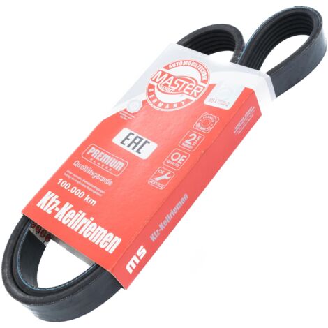 COURROIE TRAPÉZOÏDALE NERVURÉE PK 6PK1040