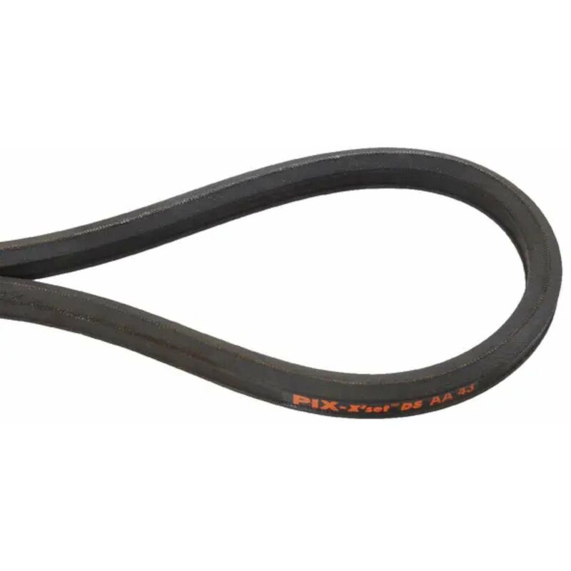 Cyclingcolors - Courroie trapézoïdale universelle AA43 12,7mm x 1110,2mm en caoutchouc acrylonitrile-chloroprène [ncr] norme iso 5289 Tondeuse