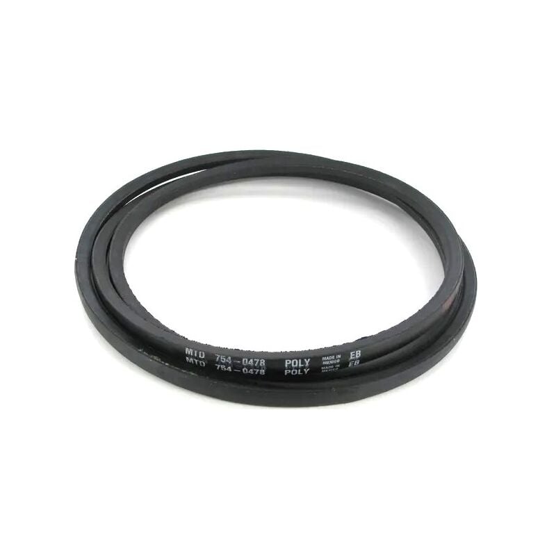 754-0478 - Courroie Transmission Hydrostatique pour Tondeuse Autoportée MTD