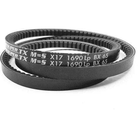 Courroie type trapézoïdale crantée BX65