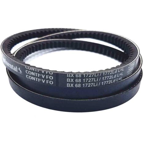 Courroie type trapézoïdale crantée BX68