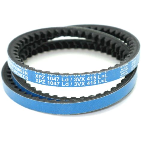 Courroie type trapézoïdale crantée XPZ1047