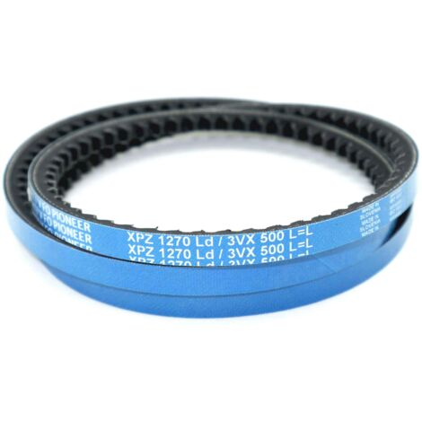 Courroie type trapézoïdale crantée XPZ1270