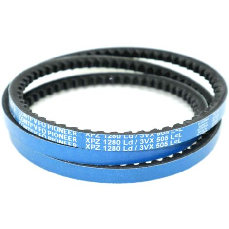 Courroie type trapézoïdale crantée XPZ1280