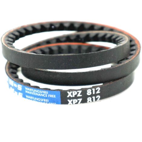 Courroie type trapézoïdale crantée XPZ812