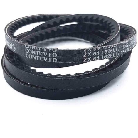 Courroie type trapézoïdale crantée ZX64