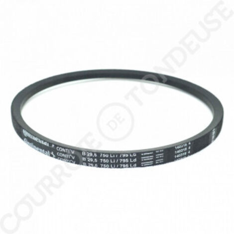 Courroie type trapézoïdale lisse B29-1/2