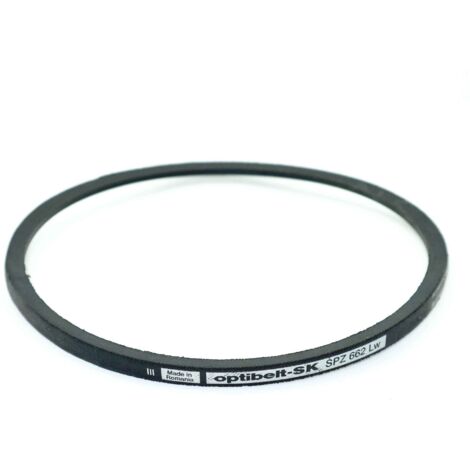 Courroie type trapézoïdale lisse SPZ662