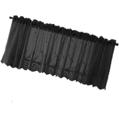 Court en Dentelle Rideau Dcoratif pour Fentre 130 x 41 Cm