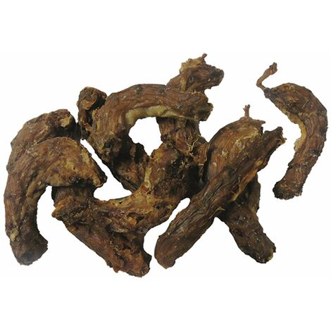Cous de poulet séchés - Friandise naturelle pour chien Désignation : Cous de poulet BUBIMEX 74900