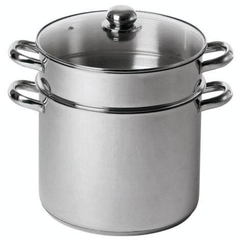 Couscoussier - BAUMALU - Tutti i fornelli, compresa l'induzione - Acciaio inox dritto - 20 cm
