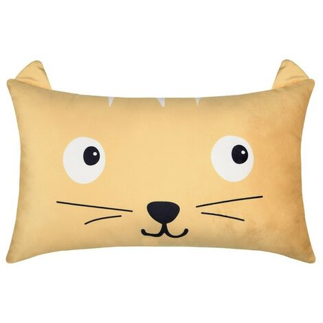 Coussin 30x50 cm Lucas moutarde - Jaune