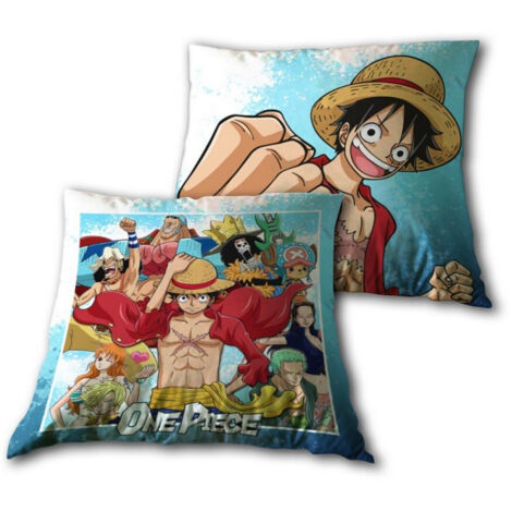 Coussin 40x40 cm  One Piece Luffy et son équipage