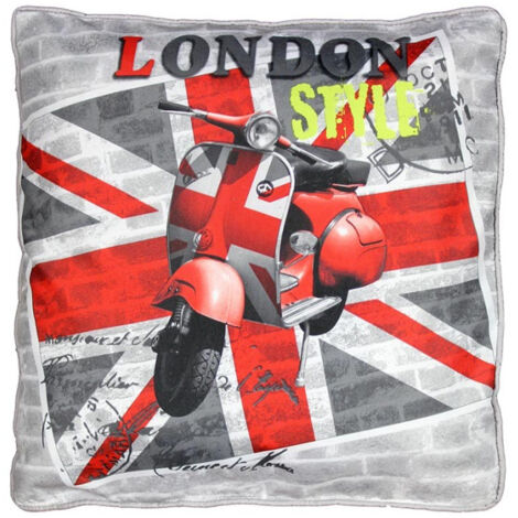 Coussin 40x40cm "British Style"
