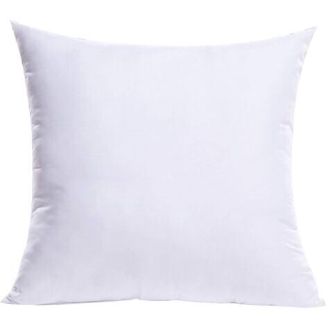 Coussin 45x45 cm-Coussins de Garnissage, Coussins Decoratifs pour Canapes, Blanc Coussin 45x45 sans Housse, Intérieur Coussin, Rembourrage Coussin