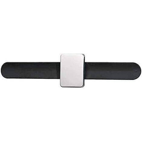 Coussin à épingles à Coudre magnétique,1PCS Bracelet à Broches magnétiques,Coussin magnétique à épingles à Coudre,Porte-épingles magnétique avec Bracelet pour Bricolage Couture de Brod