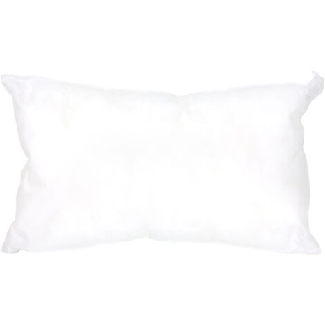 Coussin à recouvrir 50x30 cm – Garnissage 100% polyester Flotex – Confort ferme – Zip pour ajustement du garnissage – Linnea