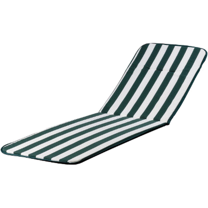 Salone Srl - coussin action relaxation avec bandes blanches/vertes G1007B5