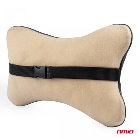 Coussin appui-tête et dossier de voiture AMIO-03130