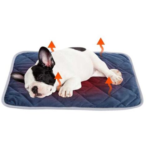 Coussin auto-chauffant pour animaux de compagnie 40 x 50 CM, coussin auto-chauffant, couverture pour chien auto-chauffante pour animaux de compagnie