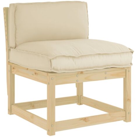 Coussin Beige 70 x 40 x 12 cm Tissu Oxford