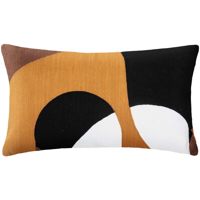 Coussin Hary jaune moutarde 30x50cm Atmosphera créateur d'intérieur