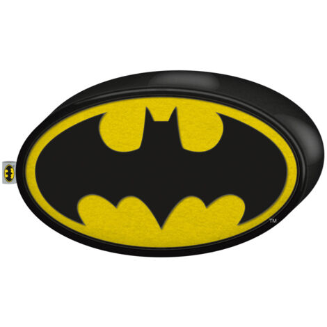 Coussin Brodé En Forme Ovale - BATMAN