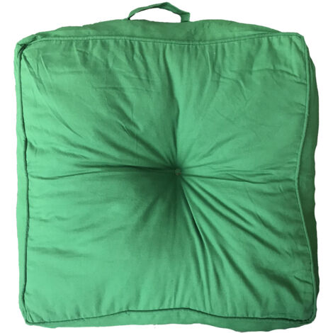 Coussin canapé palette couleur 60x60 cm  Vert