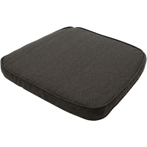 Coussin Canvas Eco + 48 x 48 cm - MADISON Série Wicker - Gris