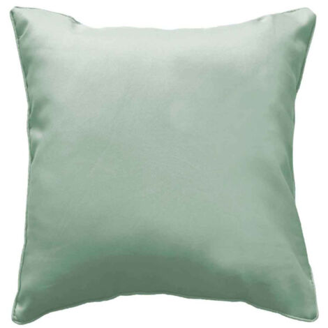 Coussin Carré Déco "Essentiel" 60x60cm Sauge