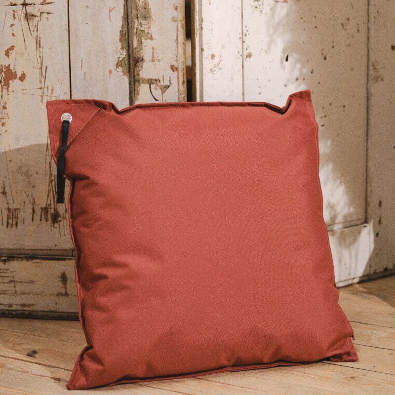 Today - Coussin carré d'extérieur 'Spirit Garden' - Terracotta - 50 x 50 cm - Livraison gratuite