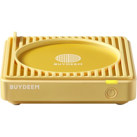 Coussin chauffant BUYDEEM, modèle OA2001, jaune doux
