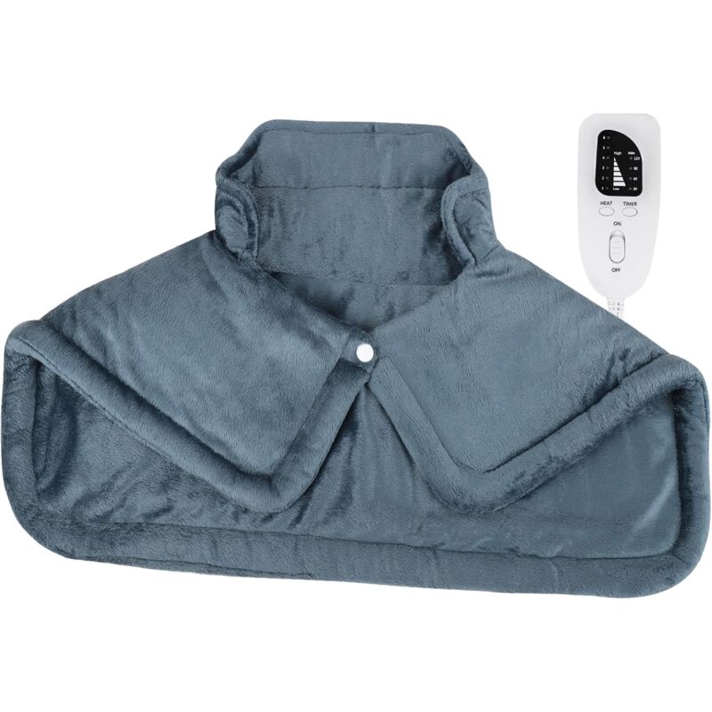 KZQ - Coussin Chauffant Cervicales, Coussin Cervical Chauffant, Coussin Chauffant Epaule et Nuque, 6 Réglage du chauffage, 4 Minuterie d'arrêt