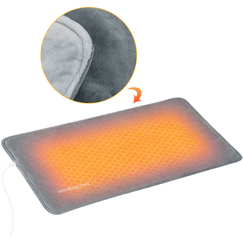 Coussin chauffant, coussin chauffant sec et humide, coussin chauffant pour le dos, le cou, les épaules, le ventre, technologie de chauffage rapide